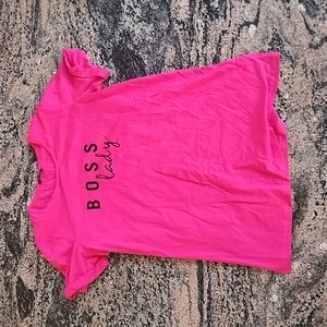 Pink t shirt
